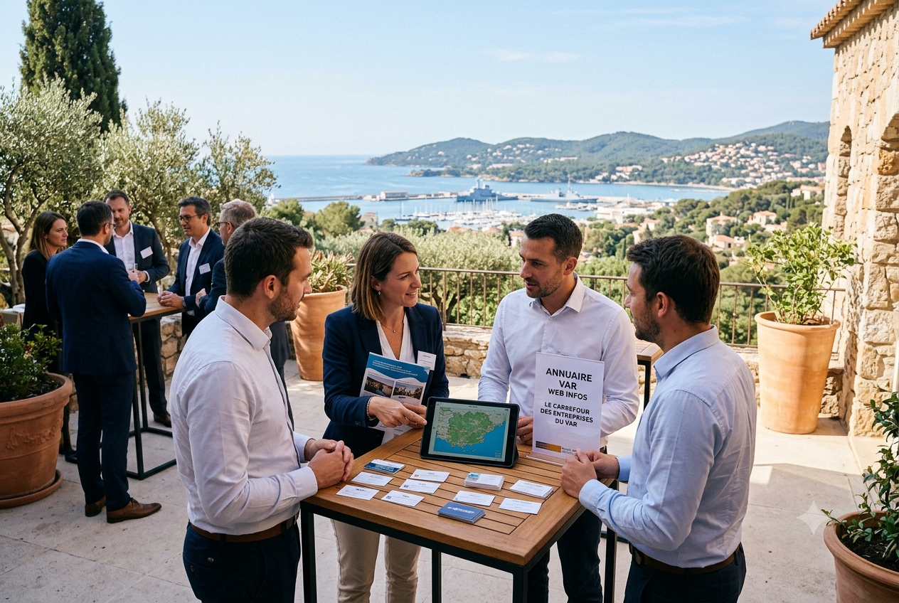 Annuaire Var Web Infos est le carrefour incontournable des entreprises du Var